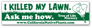 kill lawn sticker