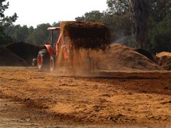potting mix tractor