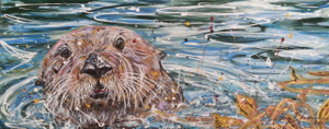 in the kelp painting